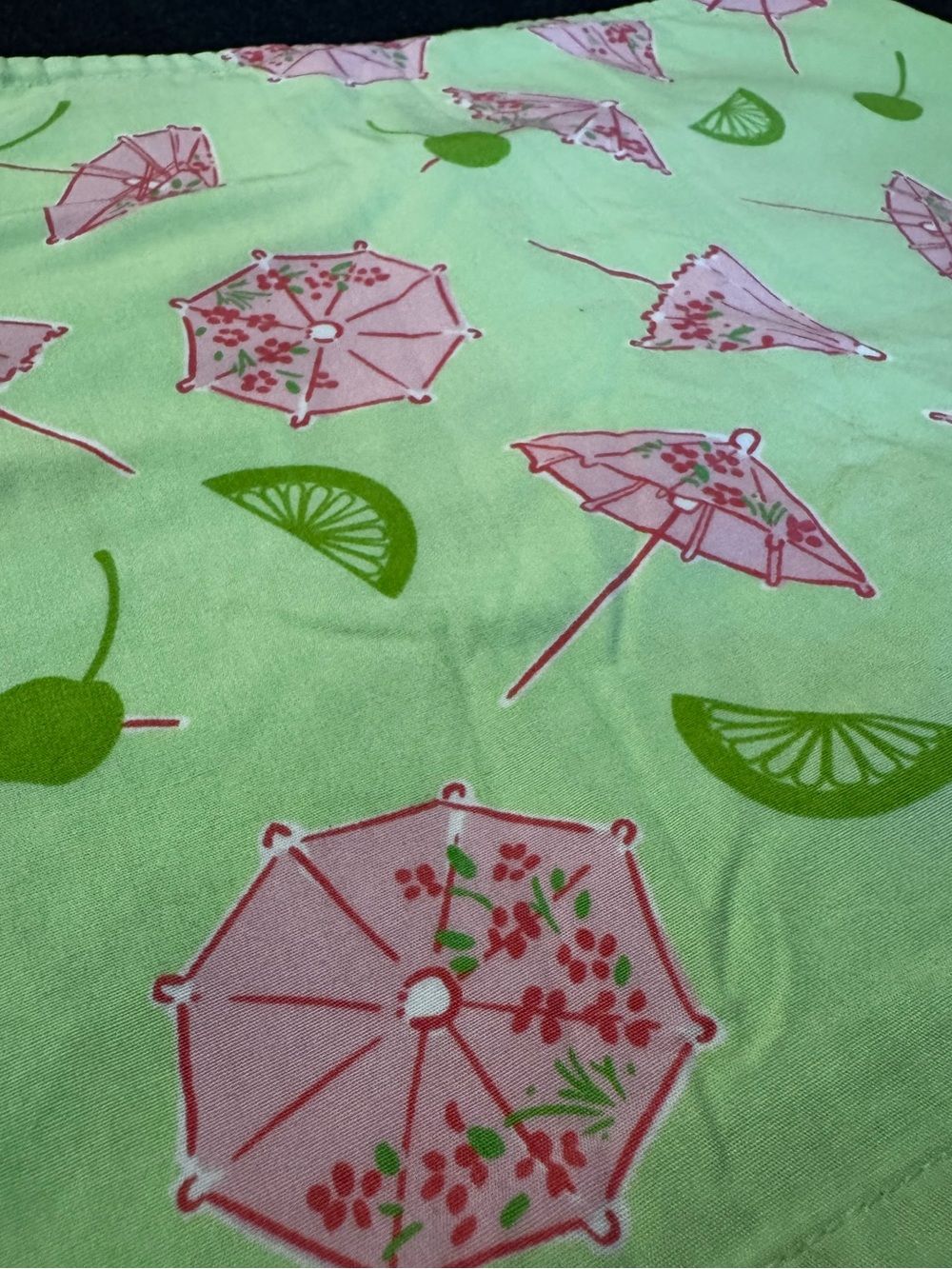 Vintage Lilly Pulitzer "Singapore Sling" Mini Skirt - Size 10 - Picture 2 of 4